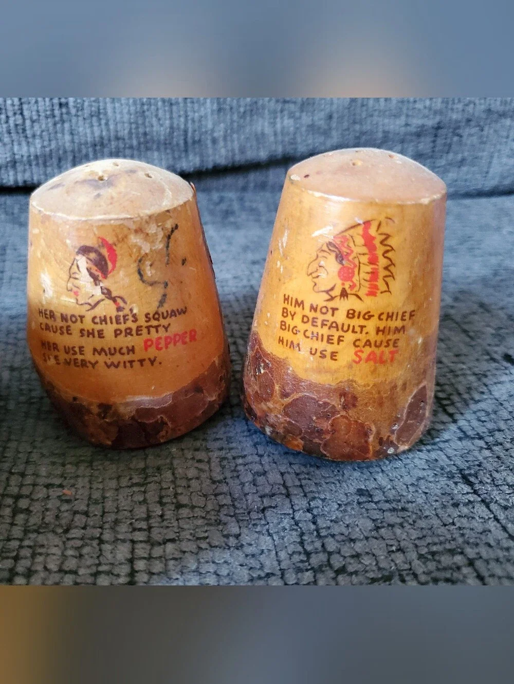 Vintage Salt and Pepper Shakers Lot 3 Sets Ozarks Jugs Stump Glass Box Set